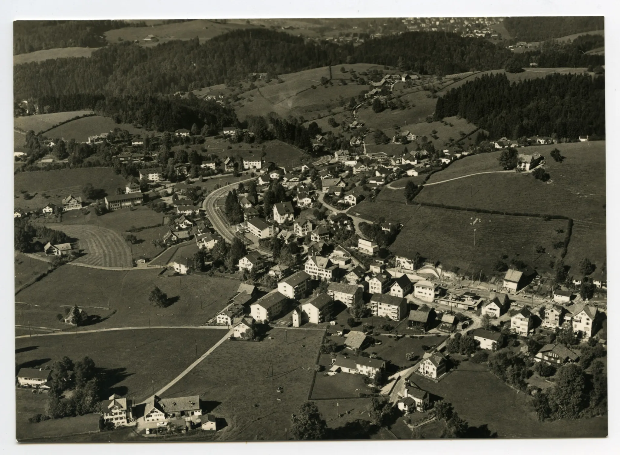 Niederteufen, Blick Richtung Lustmühle, St. Gallen
