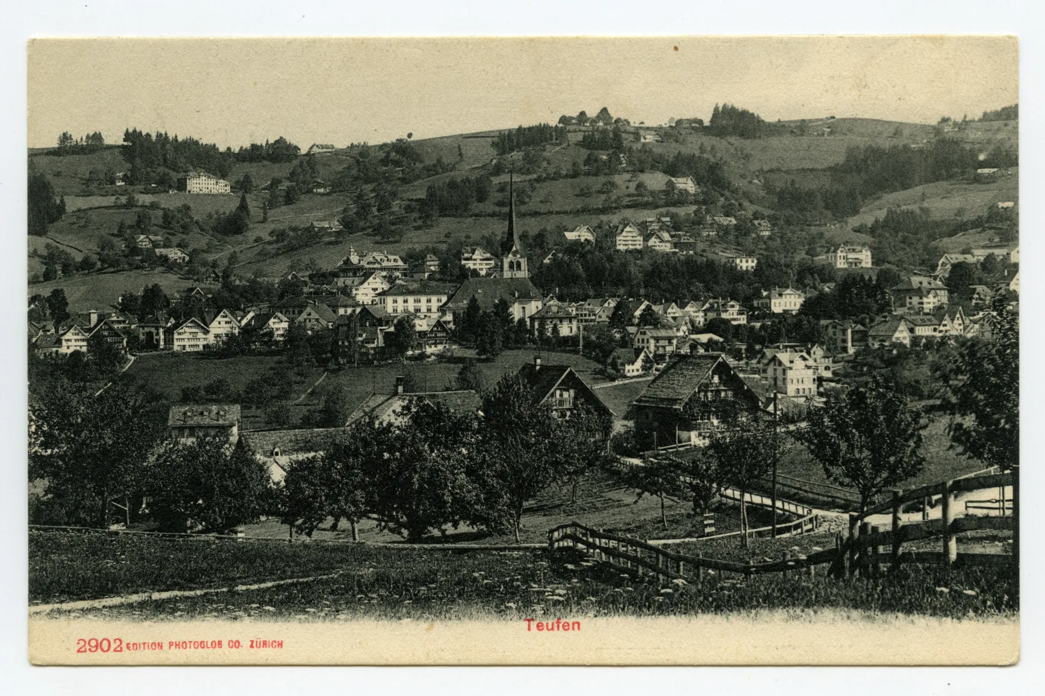 Blick zum Eggen-Höhenweg (vgl. Hc.15-11)