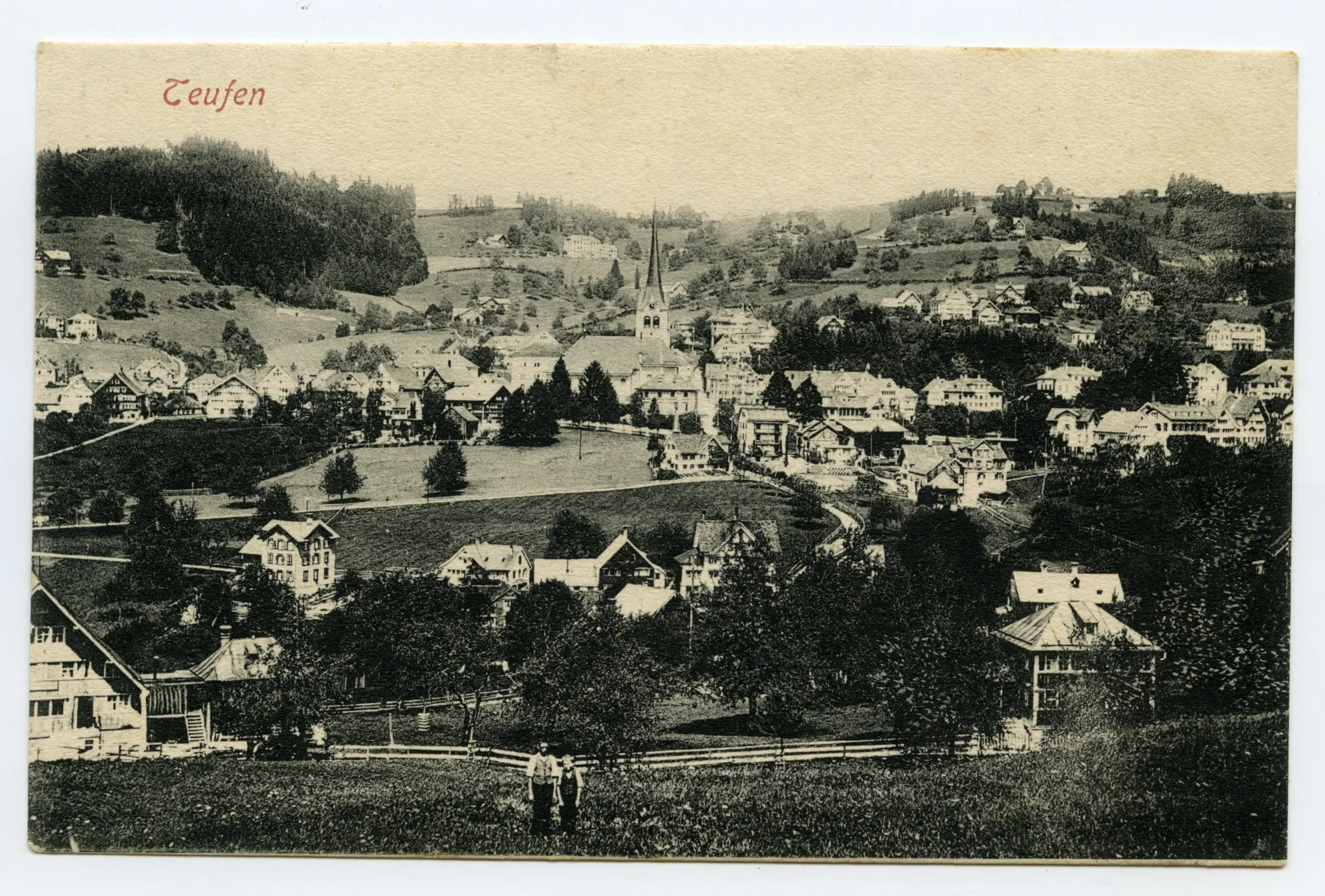 Blick zu Bad Sonder und Frölichsegg