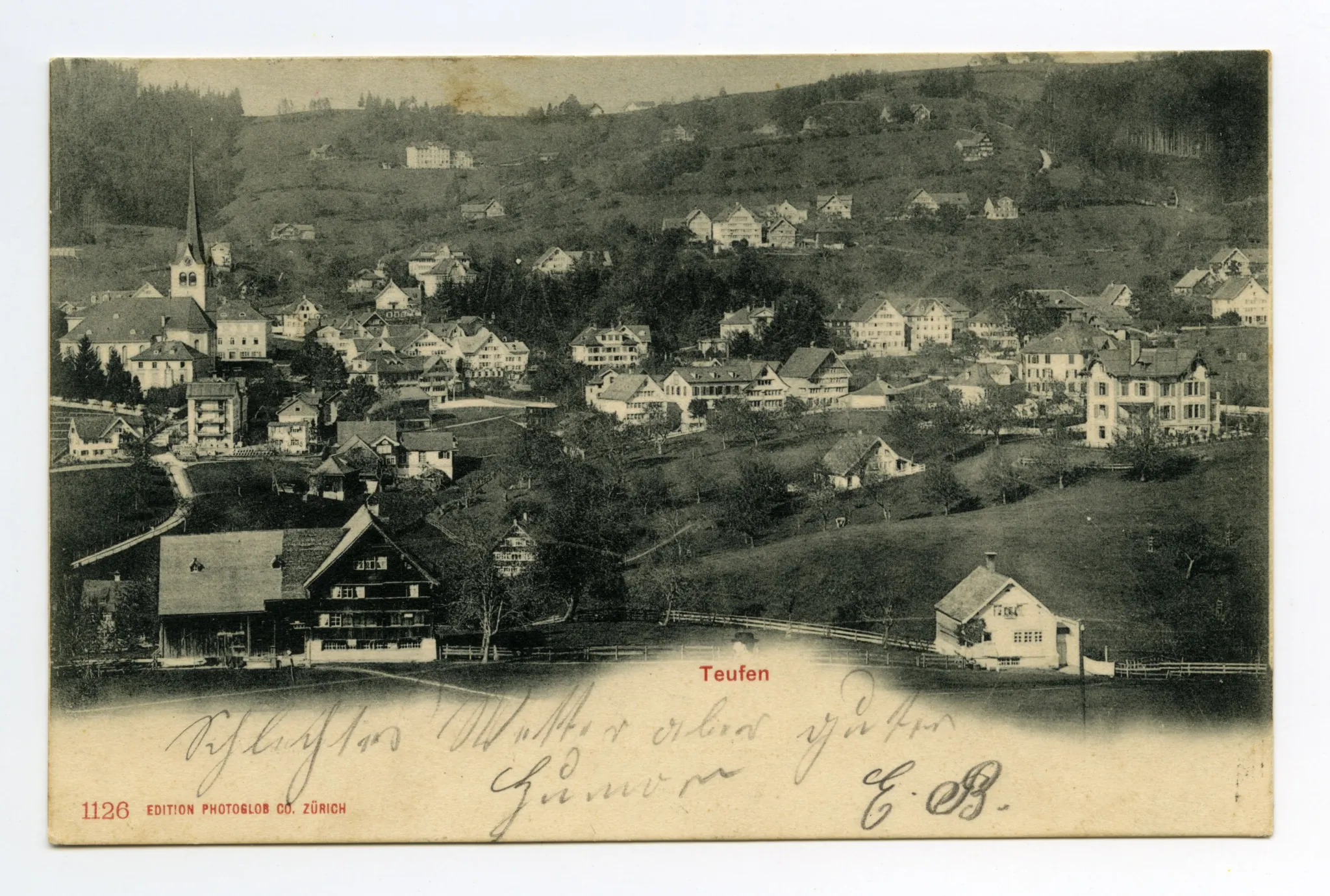 Blick zu Bad Sonder, Schäflisegg