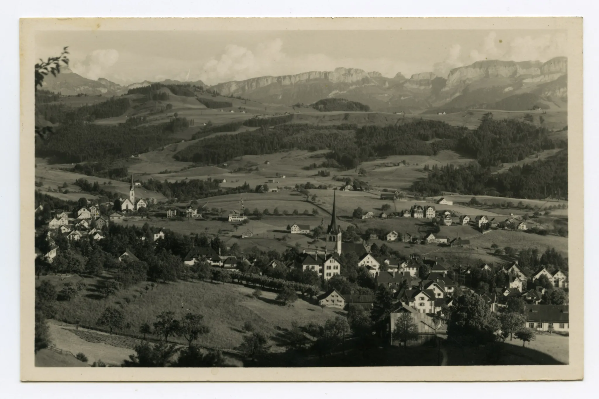 beide Dorfkirchen, alte Turnhalle (z.T.), Hoher Kasten (z.T.), östlicher Alpstein