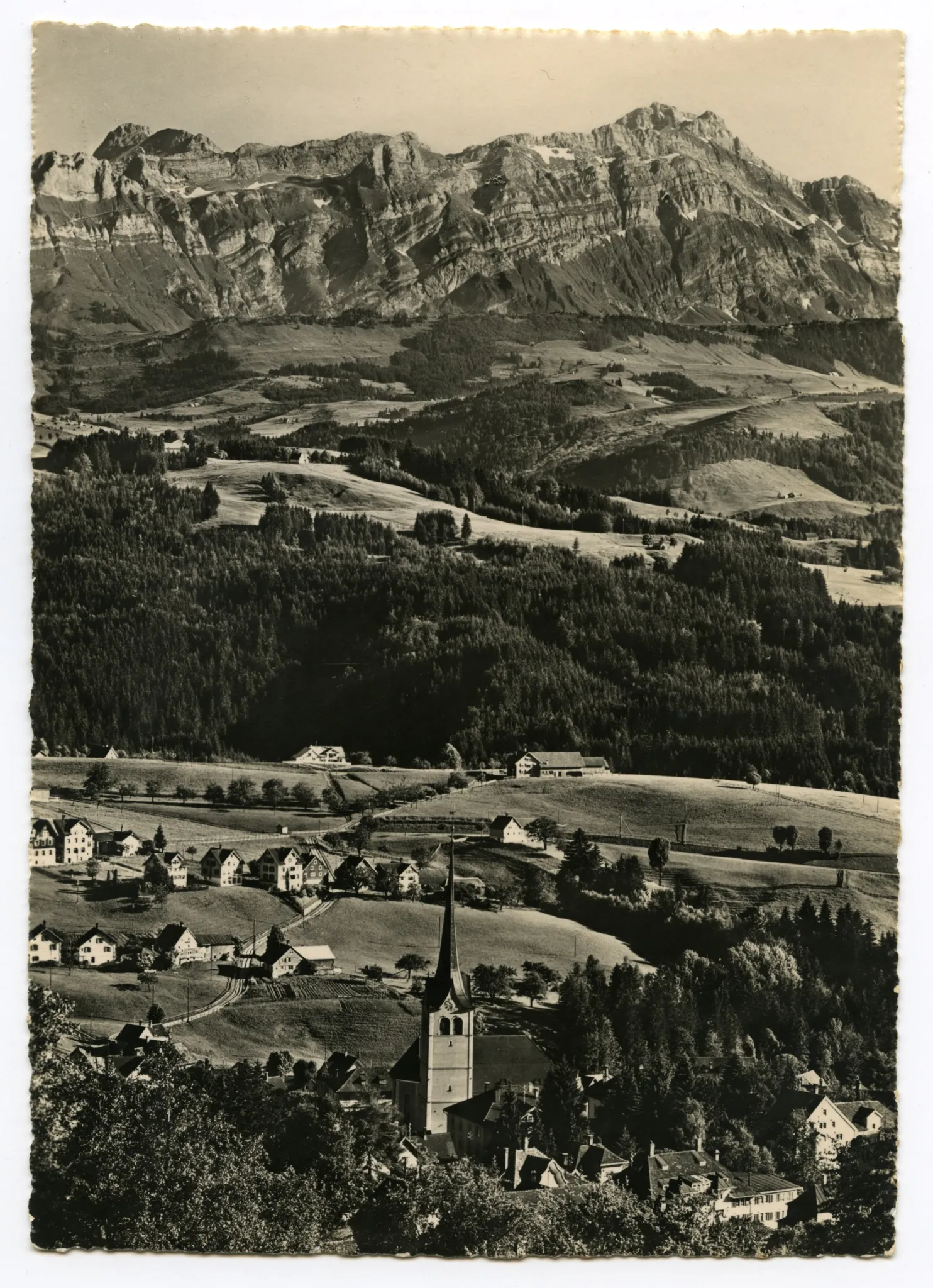 Grubenmannkirche, Schönenbüel, Säntis