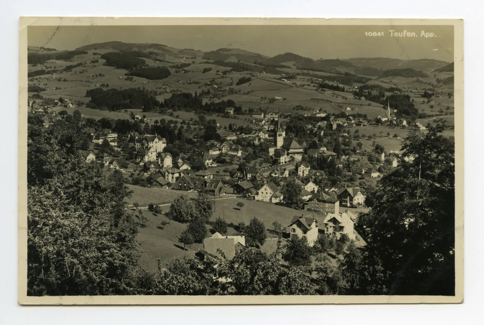 Hörli-Schulhaus, beide Dorfkirchen, Ebni/Lindenhügel/Zeughaus