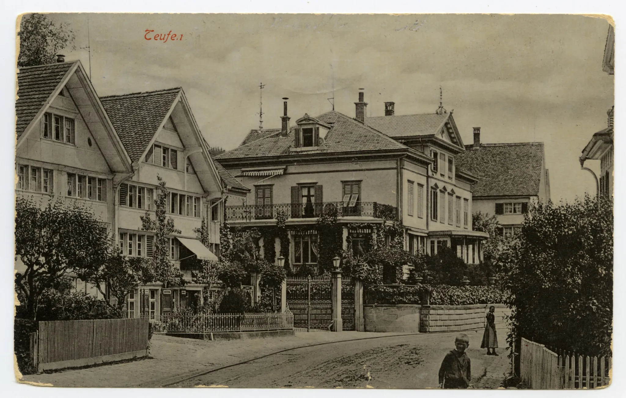 Villa Roth und Nachbarhäuser (vgl. Hc.20-09)