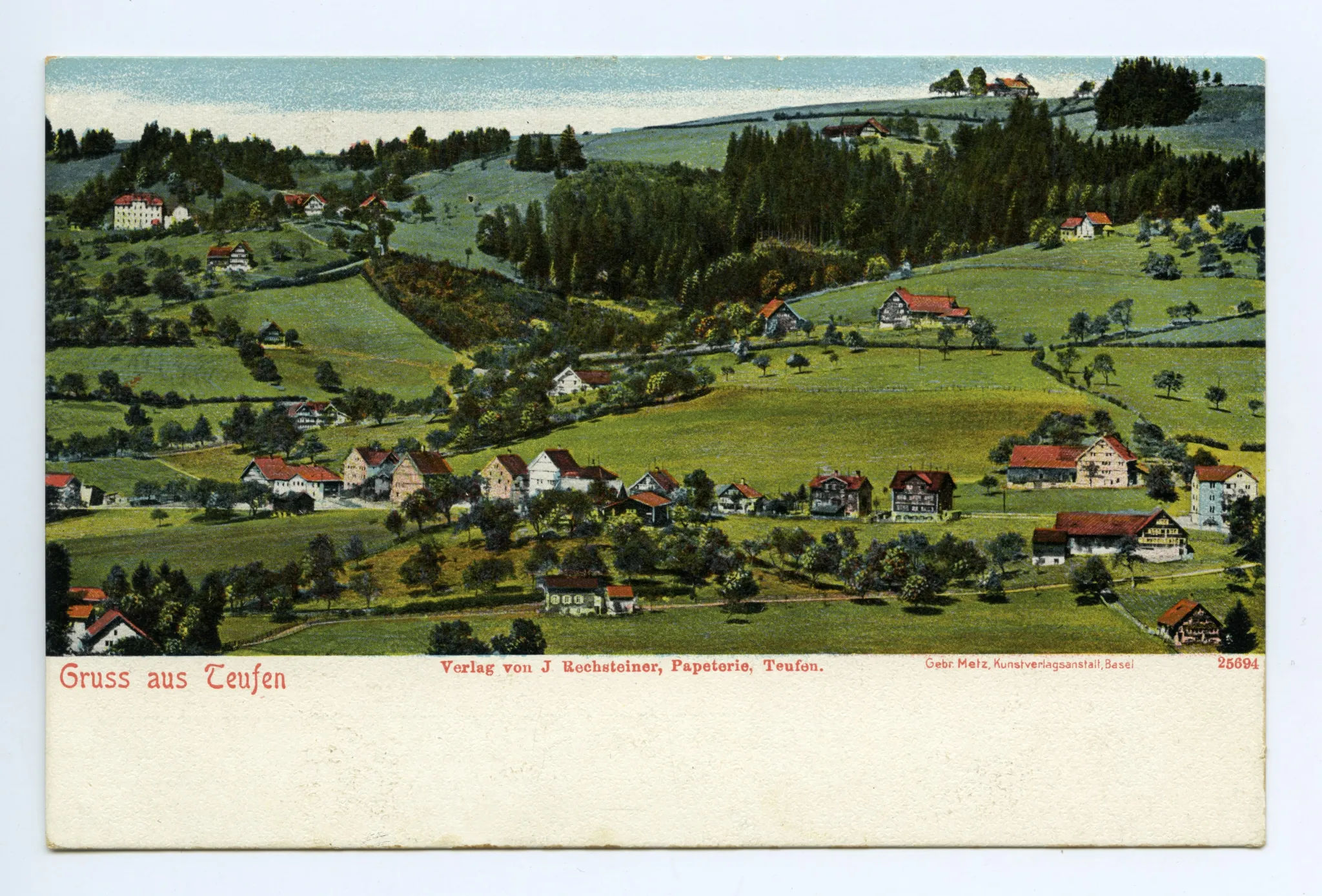 mit Bad Sonder. Blick zu den Eggen (vgl. Hc.19-01)