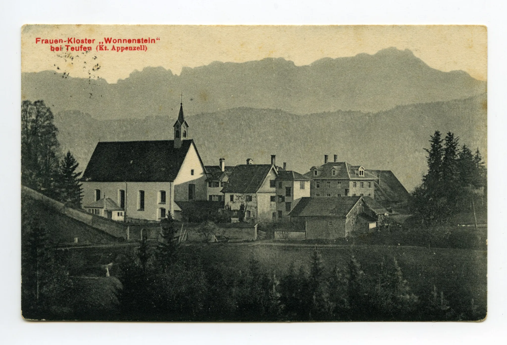 Kloster Wonnenstein, Ansicht aus Nordwesten