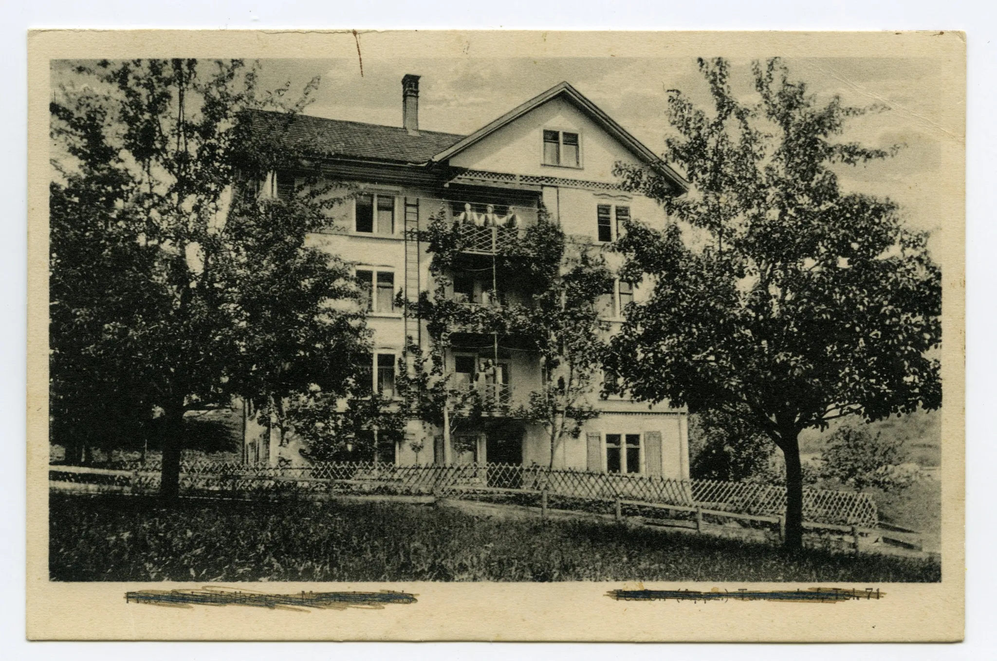 Privathaus, Speicherstrasse 44