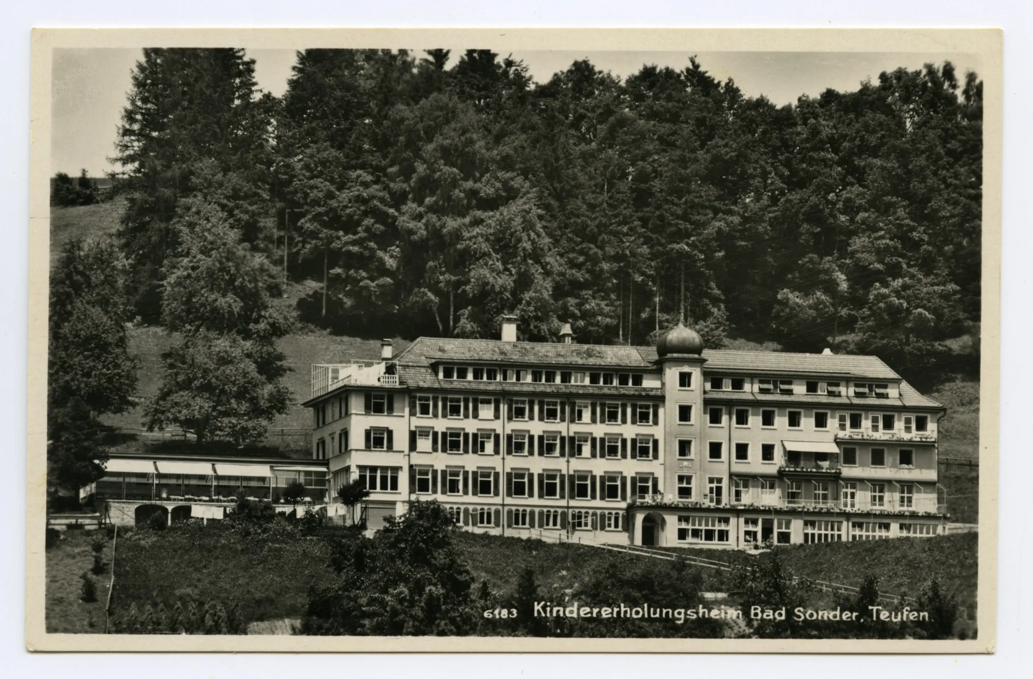 Gesamtansicht aus Süden (vgl. Hc.08-19, identische Karte mit Stempel von 1936)