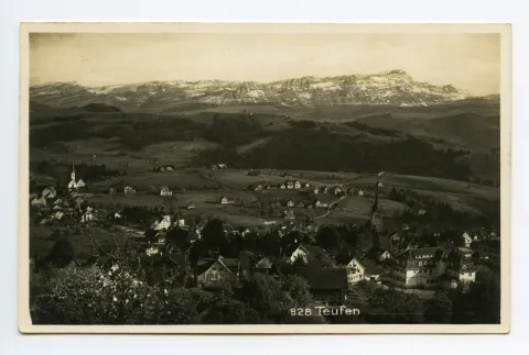 mit beiden Dorfkirchen