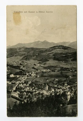 beide Dorfkirchen, Ebni, Zeughaus, Neubrücke, Hasenränk, Blick zu Kamor, Hohem Kasten