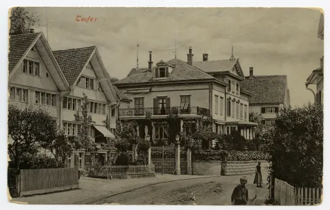 Villa Roth und Nachbarhäuser (vgl. Hc.20-09)