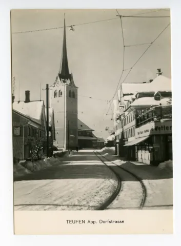 Bekleidung F. Wetter, Confiserie „Spörri“, Grubenkannkirche