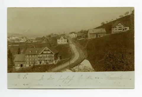 Blick zum „Rössli“
