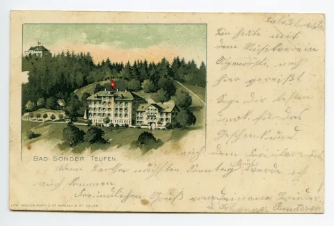 Ansicht von Süden mit Fröhlichsegg